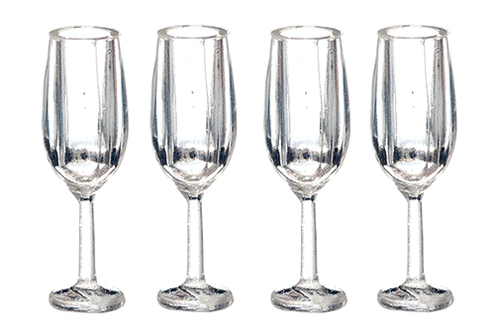 Champagne Glass Set, 4 pc.